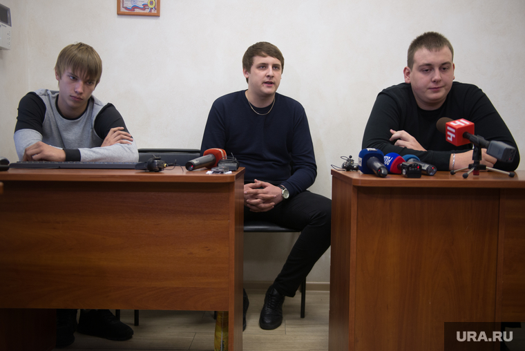 Слева направо: Андрей Фордуй, Сергей Гончаров, Дмитрий Ильиных