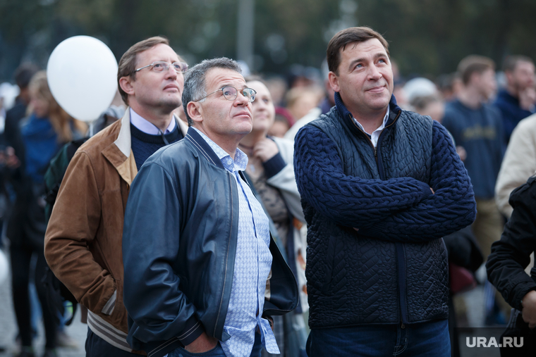 Евгений Владимирович явно был доволен концертом.
