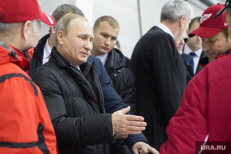 Владимир Путин в ФОК "Президентский". Нижний Тагил, путин владимир