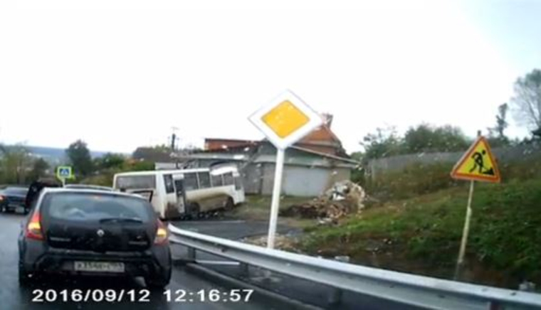 По словам очевидцев, пострадавших нет