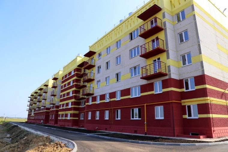 Сами дома уже построены