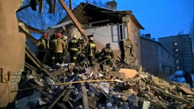 МЧС завершило поисково-спасательные работы в доме, где произошел взрыв бытового газа, в Иваново