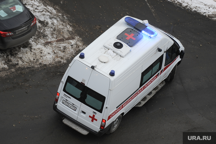 Задымление в коллекторе Челябинск, проблесковый маячок