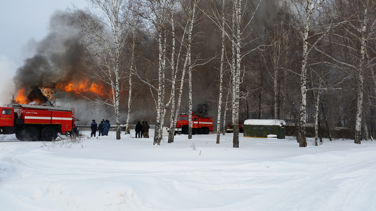 Охранники вовремя сообщили о пожаре в МЧС
