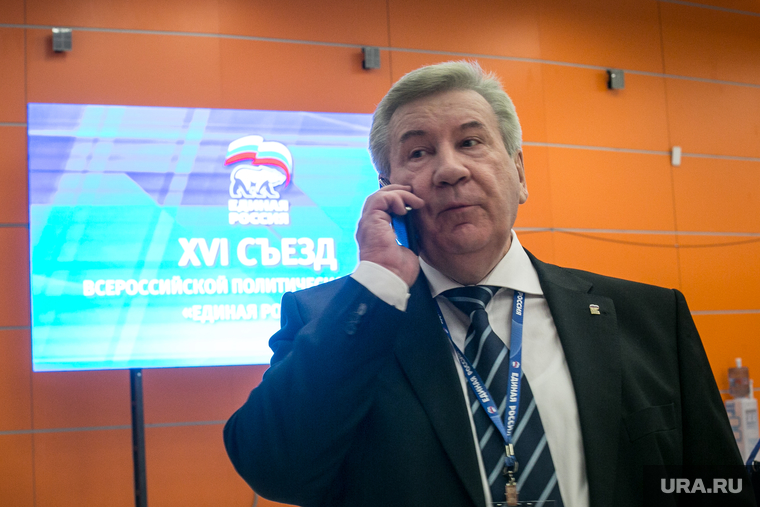 XVI Съезд Единой России, первый день. Москва, хохряков борис, портрет