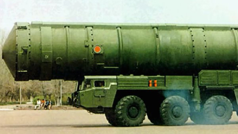 Китай установил баллистические ракеты вблизи российской границы