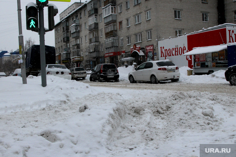 Уборка города от снега
Курган