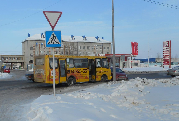 Автобус попал в ДТП
