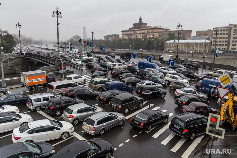 Клипарт. Москва, пробка