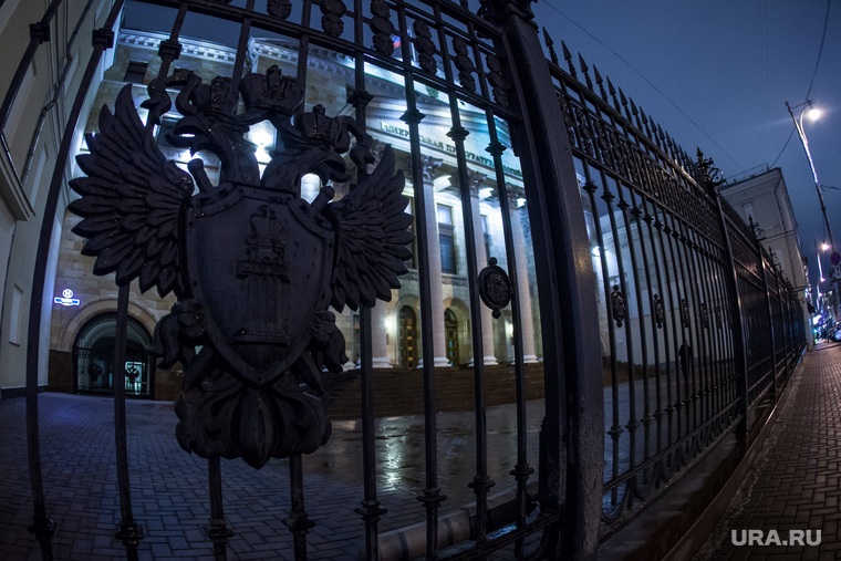Здания Генеральной прокуратуры РФ. Москва., генеральная прокуратура, двухглавый орел