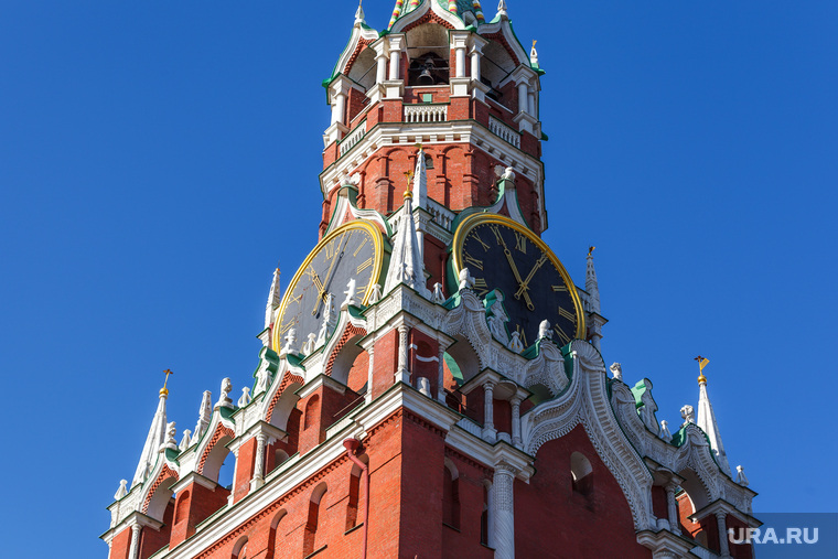 Клипарт. Свердловская область, часы на башне, город москва, кремль