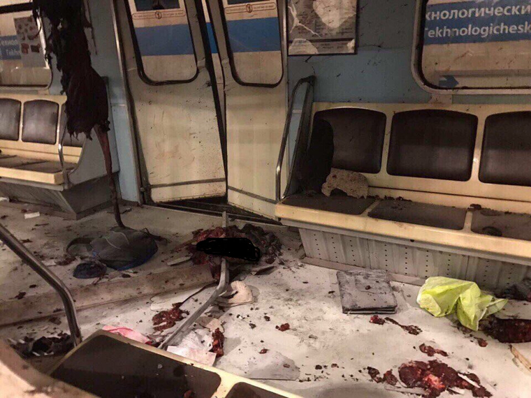 От взорвавшегося смертника осталась только голова