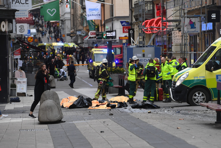 Теракт потряс Швецию