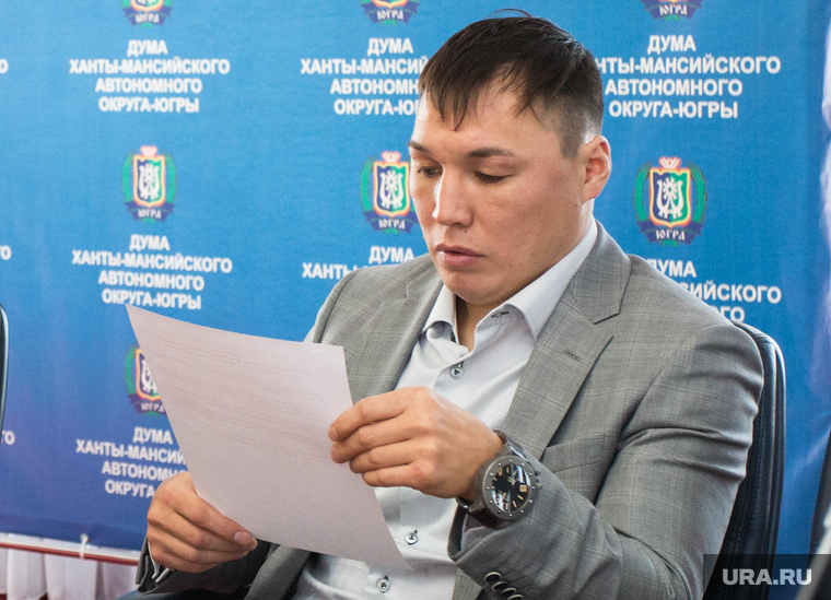 Заседание окружной думы. Ханты-Мансийск, проводников руслан