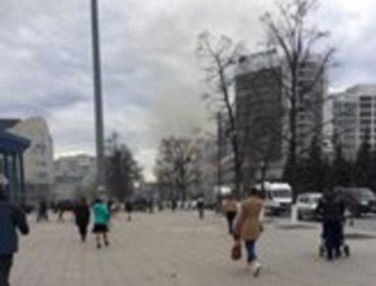 Тюменцы пожаловались, что из-за пожара в центре города стало трудно дышать