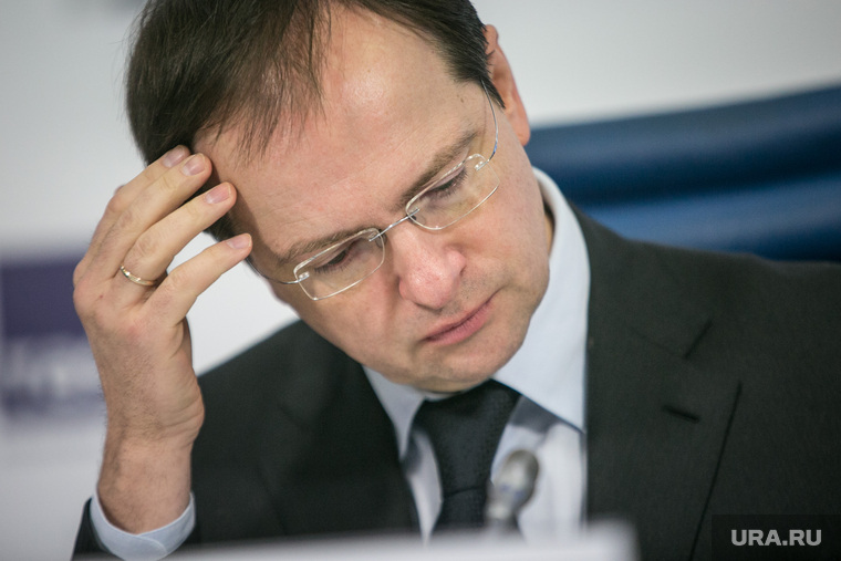 Пресс-конференция в ТАСС с участием Владимира Мединского, посвященная году российского кино. Москва , мединский владимир, портрет