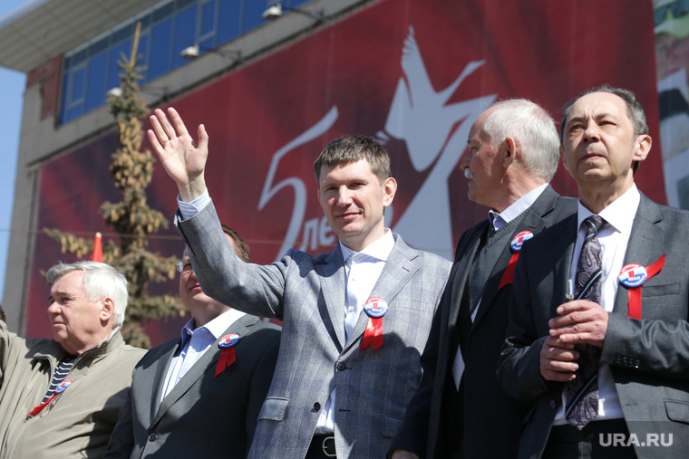 Первомайская демонстрация и эстафета на приз газеты Звезда. Пермь