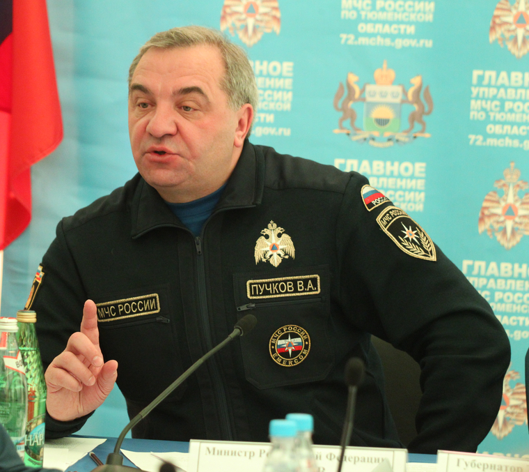 Глава МЧС Владимир Пучков пожурил ишимскую полицию за недосмотр