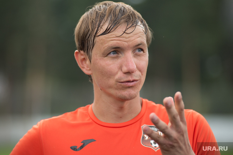 Открытая тренировка ФК "Урал". Екатеринбург, павлюченко роман