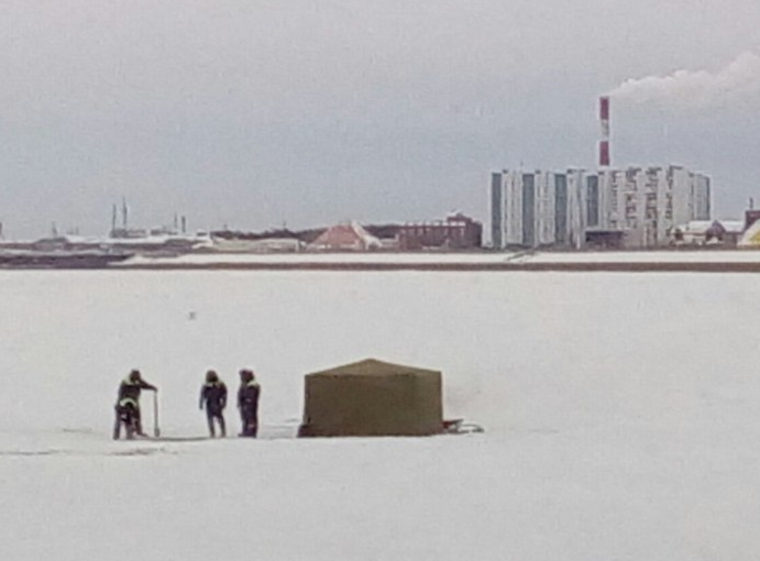 Поиски мальчика на льду Оби в ноябре прошлого года