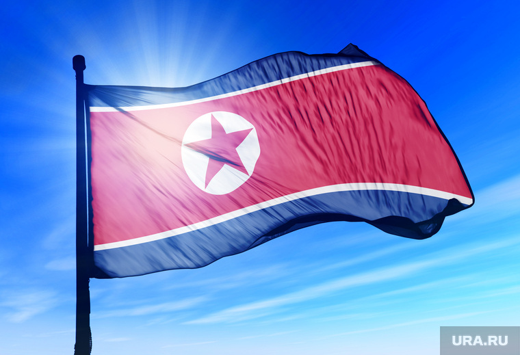 Клипарт depositphotos.com, северная корея флаг