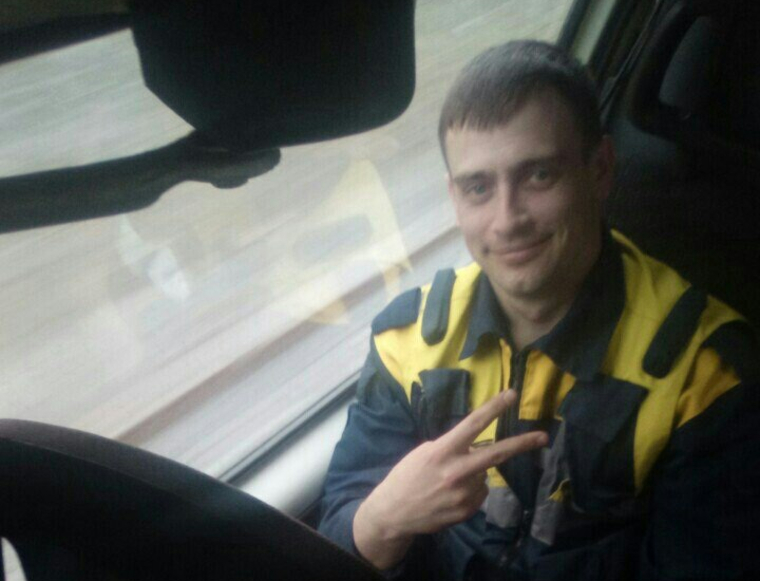 Иван Цивка работает спасателем в Сургуте