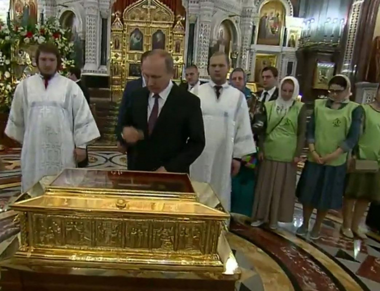Владимир Путин на открытии храма сделал важное заявление (архивный снимок)