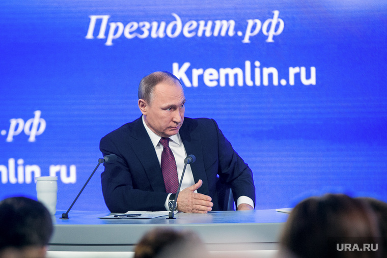 12 ежегодная итоговая пресс-конференция Путина В.В. (перезалил). Москва