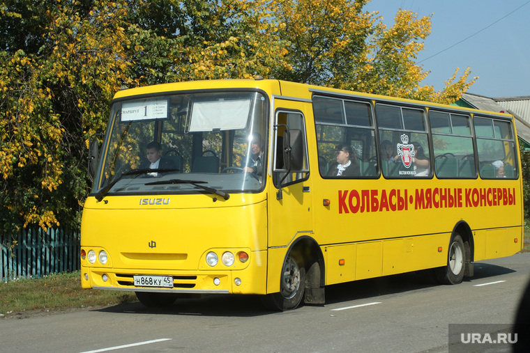 Подготовка села Частоозерье 
Курганская обл, автобус