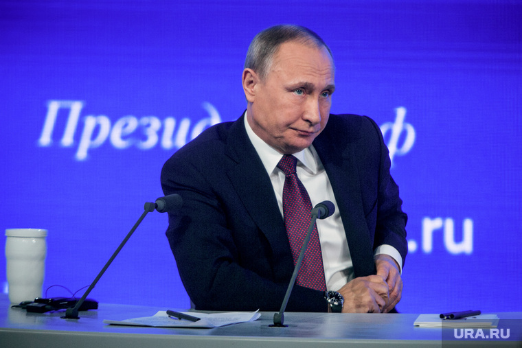 12 ежегодная итоговая пресс-конференция Путина В.В. (перезалил). Москва