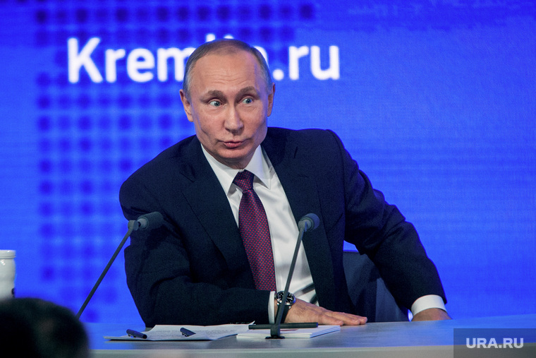 12 ежегодная итоговая пресс-конференция Путина В.В. (перезалил). Москва