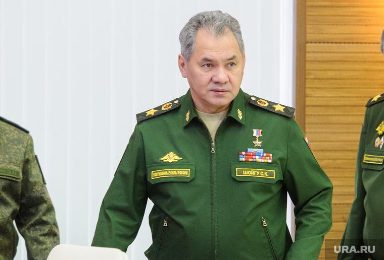 Визит министра обороны РФ Сергея Шойгу в Екатеринбург, герасимов валерий, шойгу сергей