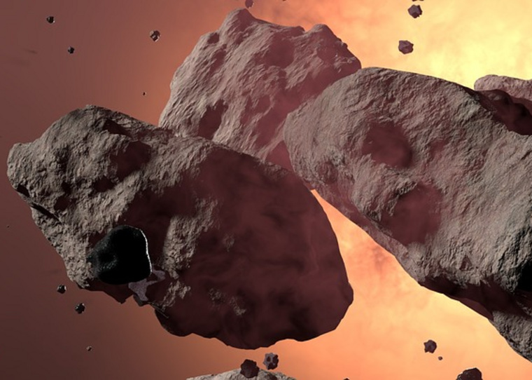 Земля может столкнуться с крупными астероидами