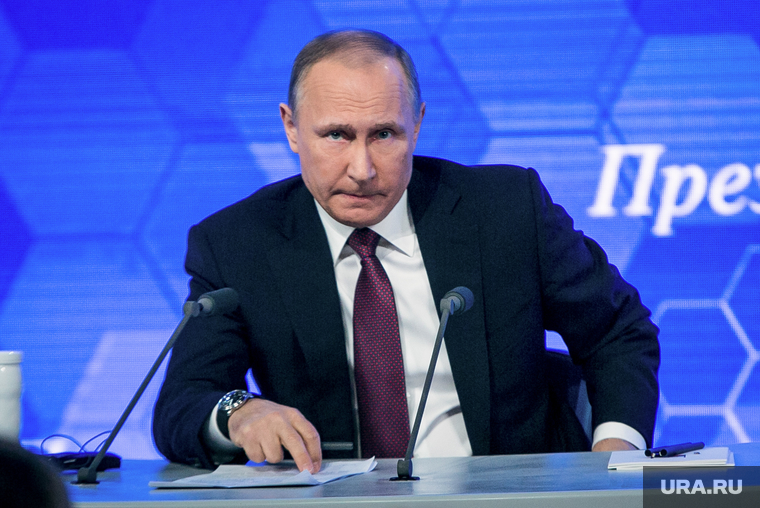 12 ежегодная итоговая пресс-конференция Путина В.В. (перезалил). Москва