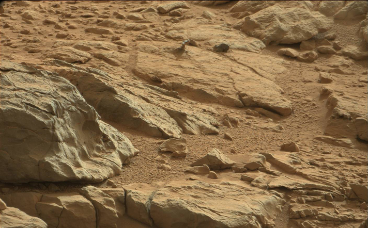 Марсоход Curiosity заснял необычные окаменелости