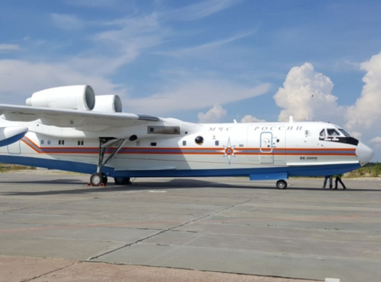 Авиация МЧС поможет в тушении лесных пожаров на Ямале