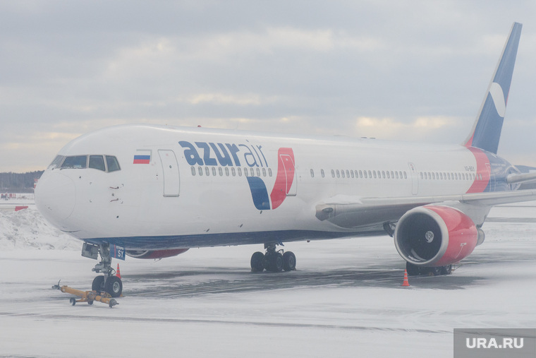 Виды Екатеринбурга, техобслуживание, azur air