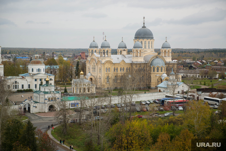 Верхотурье, Меркушино, Актай, Свято-Косминская пустынь., верхотурье, панорама, крестовоздвиженский собор, природа урала, архитектура верхотурья