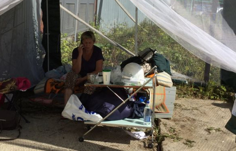 За время голодовки одному из пайщиков потребовалась помощь медиков
