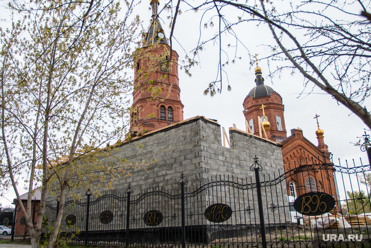 Разное Курган, храм александра невского, город курган, недостренный гараж