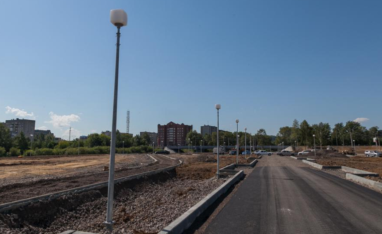 Пока парк "Народный" выглядит так