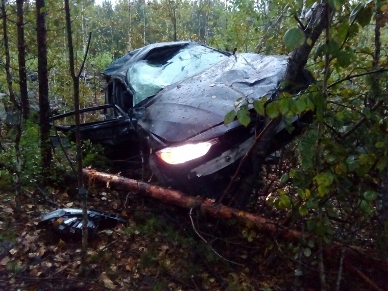 При аварии погибли водитель и один из пассажиров
