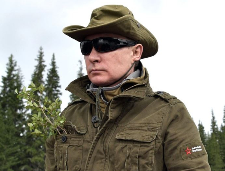 Отпуск Владимира Путина в Тыве, шойгу сергей, путин владимир, сток, stock