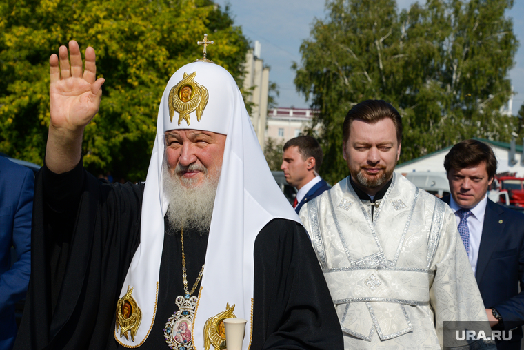 Визит Патриарха Кирилла в Собор Александра Невского. Курган, патриарх, православие