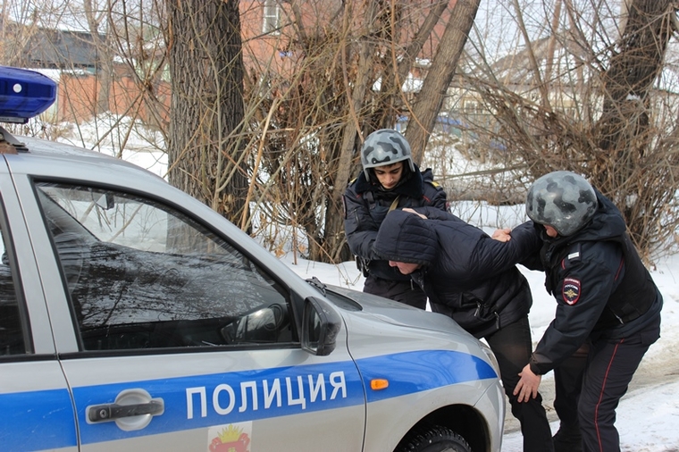 Задержание и арест. Челябинск
