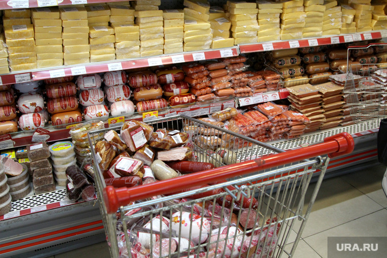 ТЦ Парус (Метрополис)
Курган, колбаса, сосиски, тележка, сыр, мясные продукты