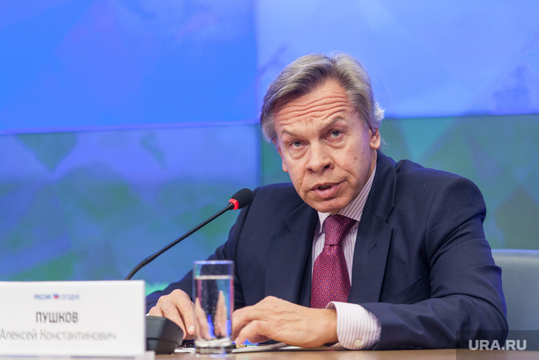 Пресс-конференция Председателя комитета ГД по международным делам Пушкова А.К. Москва, пушков алексей