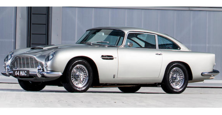 Автомобиль Aston Martin DB5, прежде, чем поменять хозяина, успел проехать 4 тыс. км.