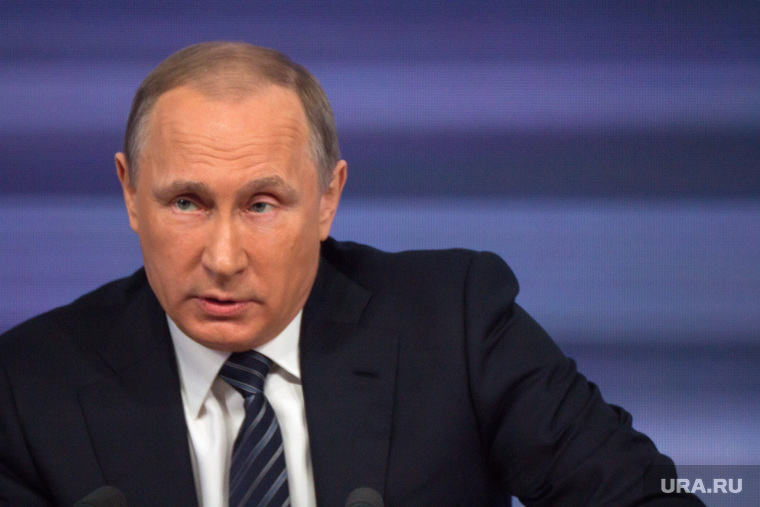 Пресс-конференция с Президентом России Владимиром Путиным. Архив. Москва, портрет, путин владимир