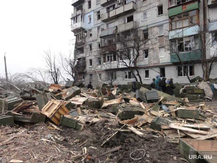 ОБСЕ в аэропорту Донецка. ДНР. Украина, донецк, разрушения
